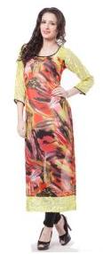 Printed Georgette Kurti