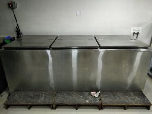 stainless steel deep freezer