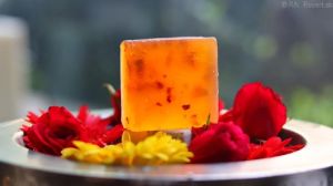 natural rose soap