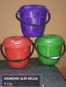 plastic bathroom bucket