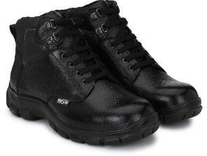 Manslam Leather Safety Shoe Airmix Sole