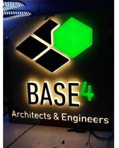 LED Backlit Sign Board