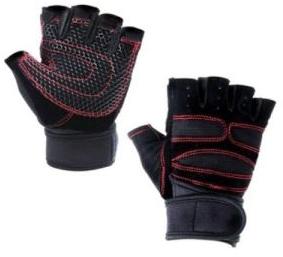 Customized Leather Fitness Gloves