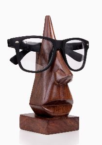 wooden nose shaped spectacle