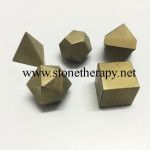 Golden Pyrite Geometry Set