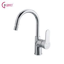 Brass Material Kitchen Faucets Single Lever Sink Mixer
