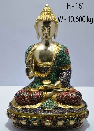 Brass Buddha Statue