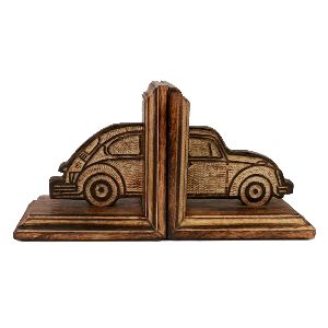 Wooden Bookends