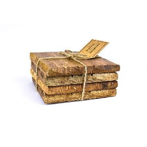 Wooden Square Coasters