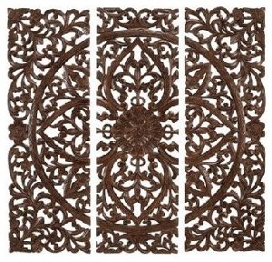 Wooden Carved Wall Panel