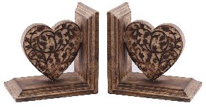 Wooden Bookends