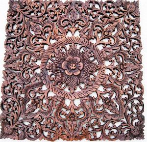 Wooden Carved Wall Panel