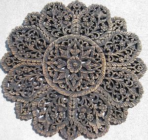 Wooden Carved Wall Panel