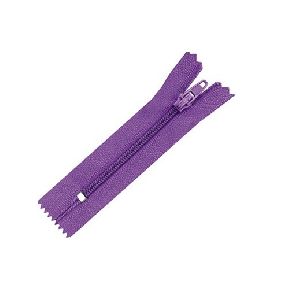 Purple Nylon Coil Zippers
