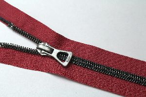 Red Nylon Coil Zippers