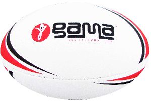 GAB-0010 Rugby Ball Beta, Synthetic Pimpled Rubber Grade II, 4 Panel, 3ply
