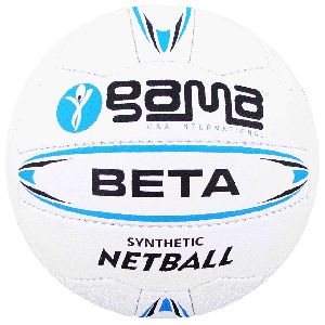 GAB-006 Netball Beta, Synthetic pimpled rubber grade II, 18 panels, 3 ply