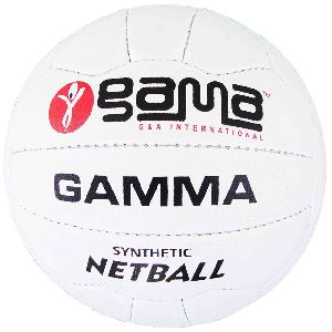 GAB-007 Netball Gamma, Synthetic pimpled rubber grade III, 18 panels, 3 ply