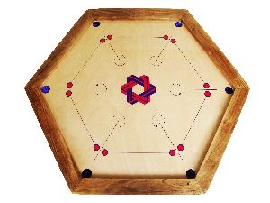 GACB-001 Carrom Board Hexagon Tournament