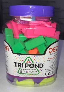 Tri Pond Long Eraser