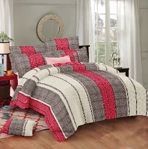 Cotton Printed Double Bed Sheets