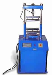 TILE FLEXURE TESTING MACHINE.