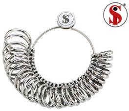 Half Round Finger Ring Sizer