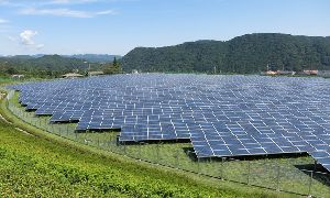 Ground Mounted Solar Power Panel