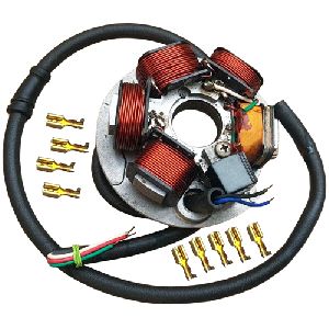 Vespa PL170 / PK50 S XL / XL2 V50 PV Stator Coil Plate With Black Wire