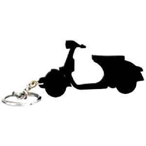 Vespa PX LML Bajaj Chetak VBB VBA Key Ring Black