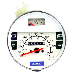 Vespa PX LML Star Speedometer Assembly White Color