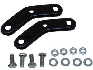 Vespa PX / PE Star Stella Mirror Clamp Orignal Bracket Set Black S.Steel Fixing