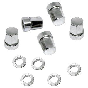 Vespa PX T5 LML Stainless Steel Tubeless Tyre Wheel Nuts & Washers