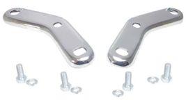 Vespa PX125 PX150 LML VBB VLB VNC Sprint Mirror Bracket Clamps Chrome