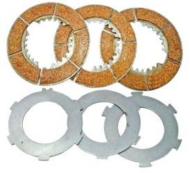 Vespa VBB VBA VSD VSE VBC Bajaj 3 Clutch Cork Drive 3 Steel Plates