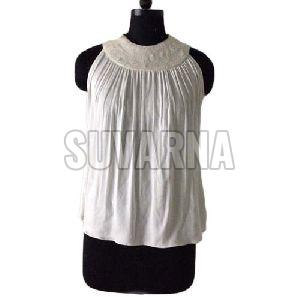 Cotton Sleeveless Top