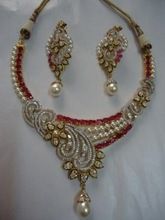Traditional Kundan with Diamonds Necklace