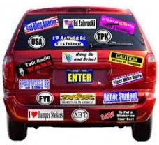 bumper stickers