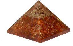Carnelian Orgone Pyramid