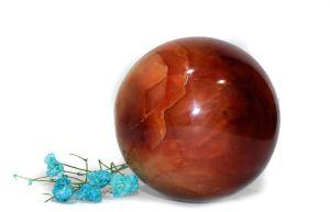 Carnelian Sphere Ball