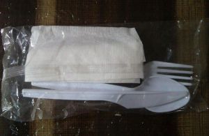 White Cutlery Set