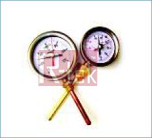 VERTICAL DIAL THERMOMETER