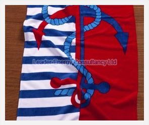 Anchor & Rope Beach Towel