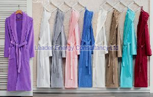 Unisex Velvet Bathrobe