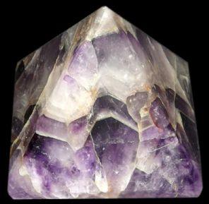 Amethyst Gemstone Pyramid