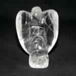 Crystal Quartz Carved Angel Carving