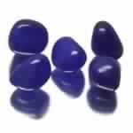 Dark Blue Onyx Tumbled Stone