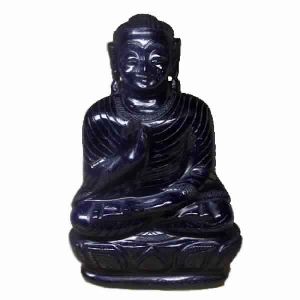 Gemstone Seated Buddha Statue