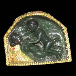 Green Erotic Statue Aventurine