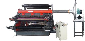Fingerless Paper Corrugating Machine